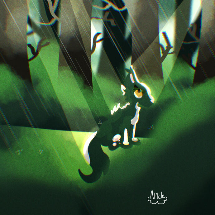 High quality art piece - Rain